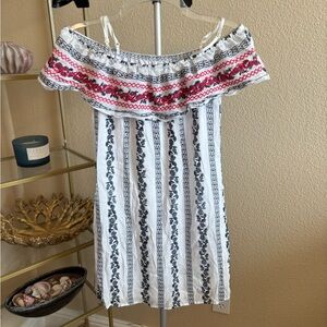 Charlotte Russe Mini Cold Shoulder Dress